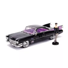 Miniatura Mulher Gato Cadillac Deville 1959 1/24 Jada