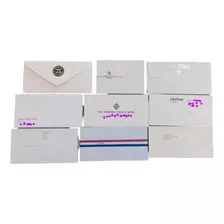 9 Envelopes Antigos Papel De Carta Hotéis Itália Fretegratis