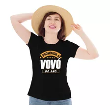Camisa Feminina Promovida A Vovó Do Ano