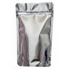 Saco Metalizado Com Zip 15.0 X 10 Cm - 50 Unid Lembrancinhas