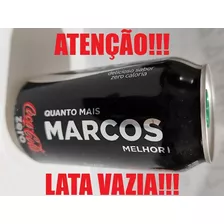 Lata Coca Cola Zero Vazia Quanto Mais Marcos Melhor