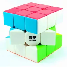 Cube Rubik 3x3qiyi Warrior W Stickerless Lubricated Original