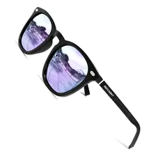 Gafas De Sol Polarizadas Uv400, Gafas De Sol Moradas Con Esp