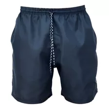 Short Mauricinho Liso Masculino Com Bolso Traseiro Tactel