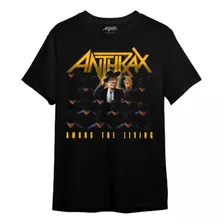 Camiseta Consulado Do Rock Anthrax - Of0089