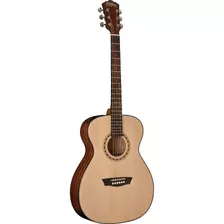 Guitarra Acustica Con Case Washburn Af5k / Abregoaudio