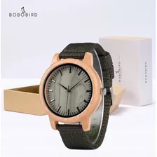 Reloj De Madera Grabado Personalizado Bobo Bird Gd011