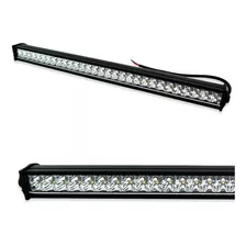 Barra 60 Led Luz Fija Y Estrobo Ámbar Con Blanco 50 Cm