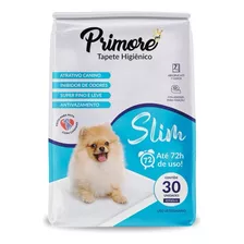 Tapete Higiênico Primore Slim Cães Pet 60x60cm Com 30 Un