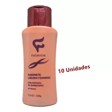 10 Sabonete Intimo Feminino Barbatimão Fashion 200ml