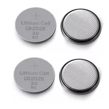 2 Unidades Pilha Bateria Lithium Moeda Cr2025 3v 