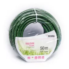 Manguera Para Jardin 3/4 Mallaflex Rausan Rollo 50mt Rehau