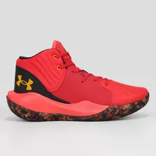 Tênis Under Armour Jet 21 Masculino - Preto+dourado