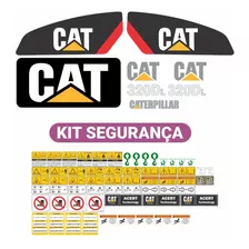 Kit Adesivos Caterpillar 320 Dl Escavadeira