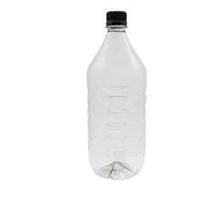 Envase Plastico Botella 1lt Con Tapa Plastica X20 