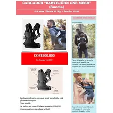 Cargador Bebé Babyjorn One Mesh