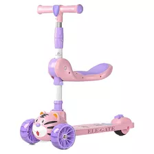 Patin Scooter Asiento Extraíble Ajustable Altura Infantil