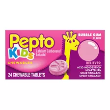 Pepto - Tabletas Masticables Con Sabor A Chicle Para Nios Pa