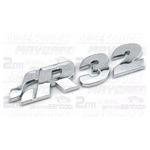 Emblema R32 Autoadherible Vw Gti Gli Seat Bettle Passat Foto 2