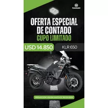 Kawasaki Klr 650 2024 Oferta Especial Contado Cupo Limitado 