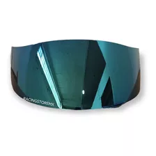 Mica Espejo Azul Cascos R7 Agv K1 K3 Half Hro Calidad