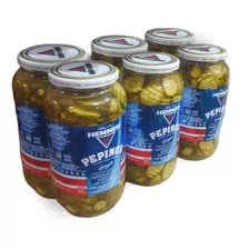 Pepino Fatiado Especial Hemmer 800g - 6 Unidades