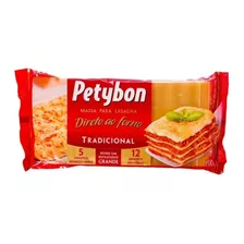 5 Massas Para Lasanha Petybon Direto Ao Forno Pct 200g