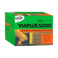 Argamassa Impermeabilizante Viaplus 5000 Flexivel Caixa 18kg