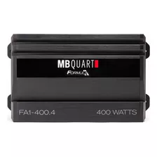Amplificador Mb Quart Fa1-400.4 De 4 Canales Alta Fidelidad