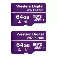 2 Cartão Micro Sd 64gb 32tbw Intelbras Alto Desempenho