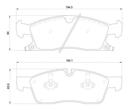 Jeep Grand Cherokee  Pastillas Freno Delanteras Y Traseras Foto 3