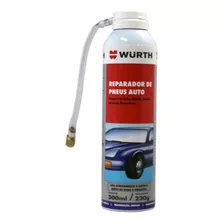 Spray Enche E Tapa Furo Reparador De Pneus Carro Wurth 300ml
