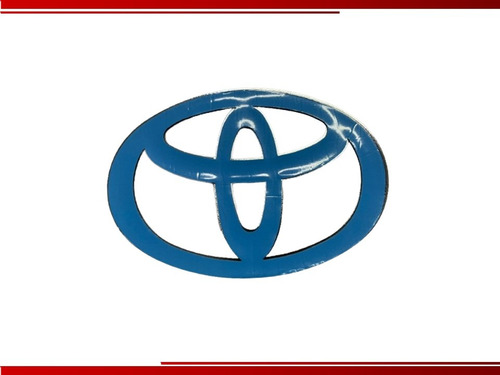 Emblema Toyota Autoadherible 13 X 9 Cm Foto 5