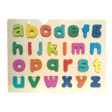 Rompecabezas Puzzle Encastre Madera Numeros O Letras 6268