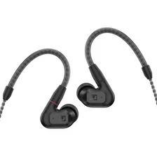 Audífono Sennheiser In Ear Con Cable Ie 200 Color Negro
