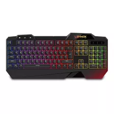 Teclado Semi-mecânico Game Rgb Usb Profissional Abnt2 Gt-t3