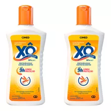 Kit 2 Repelente Xo Inseto De Mosquito Pernilongo 200ml Loção