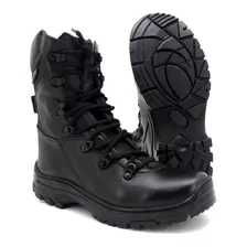 Bota Militar Motociclista Policial Atron Shoes 288 Preta