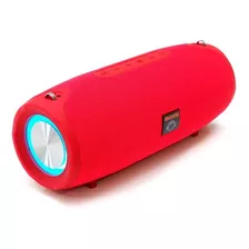 Parlante Portátil Moonki Bluetooth Recargable Luz Rojo