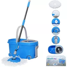 Balde Magic Mop Centrifugo Mopa Escurridor Con Ruedas