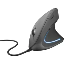 Mouse Vertical Ergonômico Verto, Led, 6 Botões Com Fio