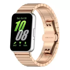 Correa De Reloj Metálica Para Samsung Galaxy Fit 3 Sm-r390