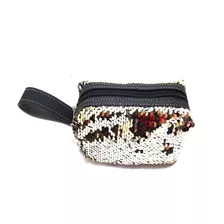 Portacosmetico Cartuchera Dama Bolsos Lentejuelas Reversible