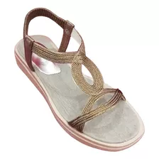 Sandalias Mujer Chatas Cruzadas