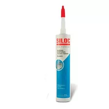 Sellador Silicona Sanitario Antihongos Siloc Blanco 280g