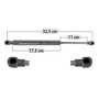 Amortiguadores Suspension Gas (d) S40 04-11 7000109