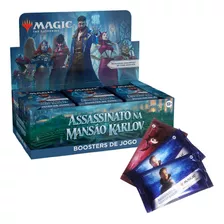 Mtg Caixa De Boosters Assassinato Na Mansão Karlov Portugues