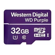 Memoria Micro Sd 32gb Western Digital Videovigilancia