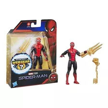 Spiderman No Way Home Red & Black Figura Mistery Web Gear