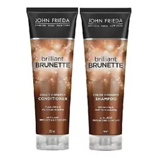  John Frieda Briliant Brunette Shampoo + Cond Kit 2